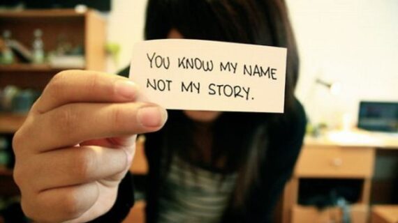 You know my Name, not my Story